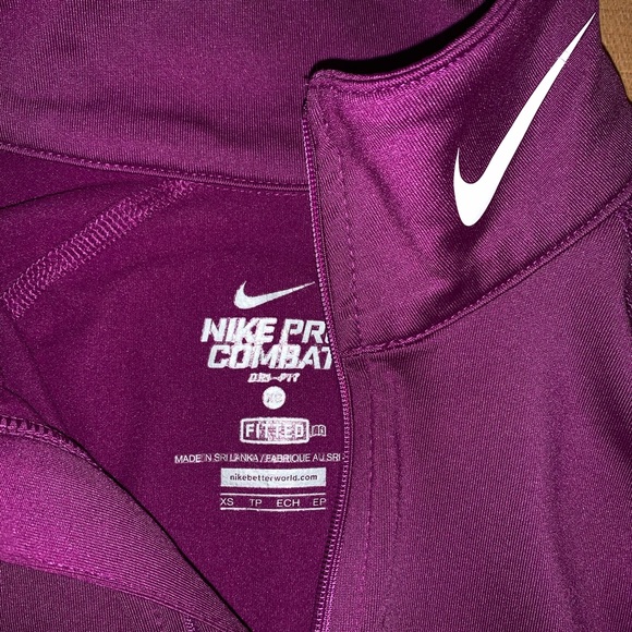 Size XS Nike Pro quarter zip - Picture 2 of 2